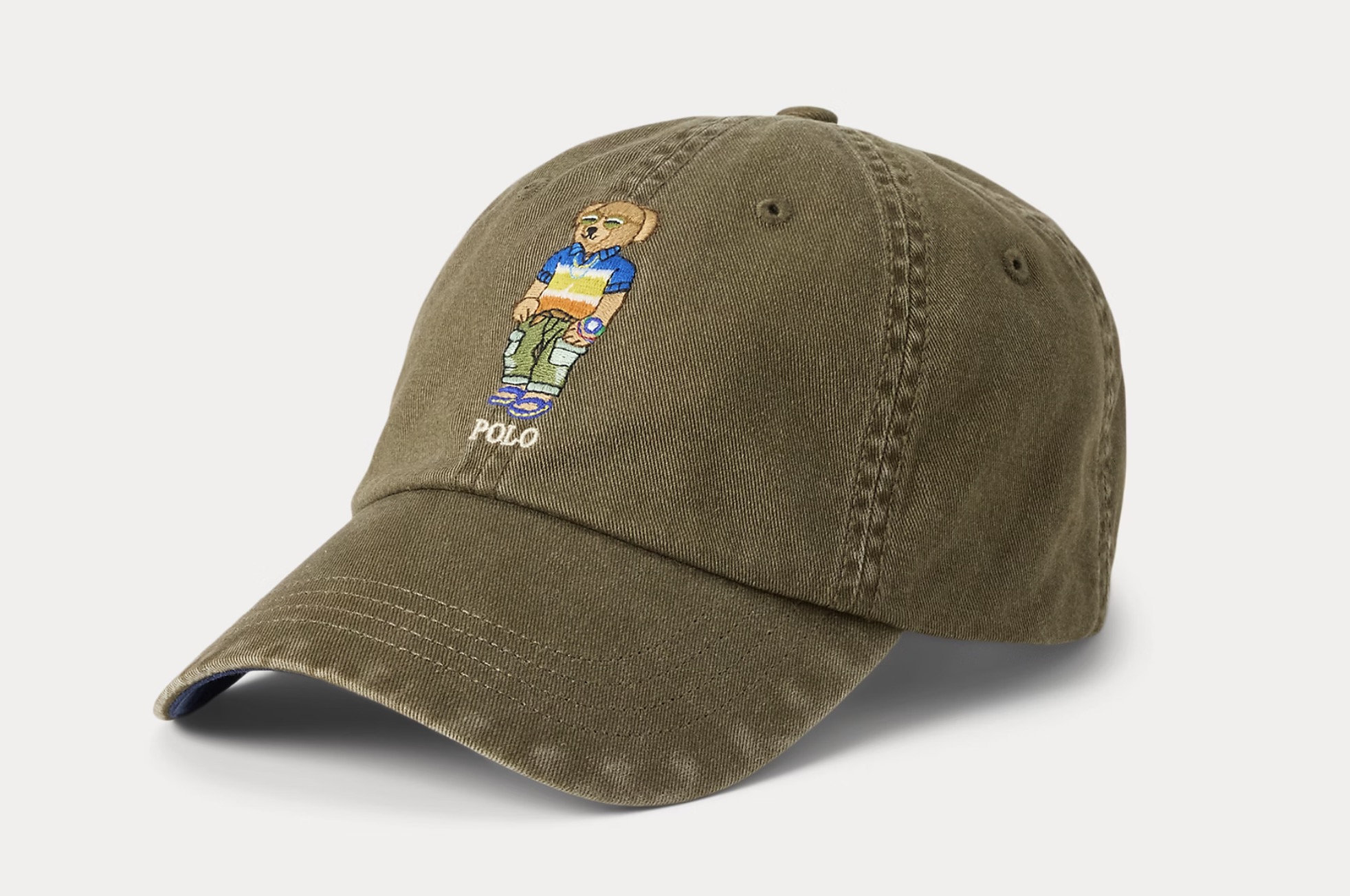 Polo Bear Twill Ball Cap